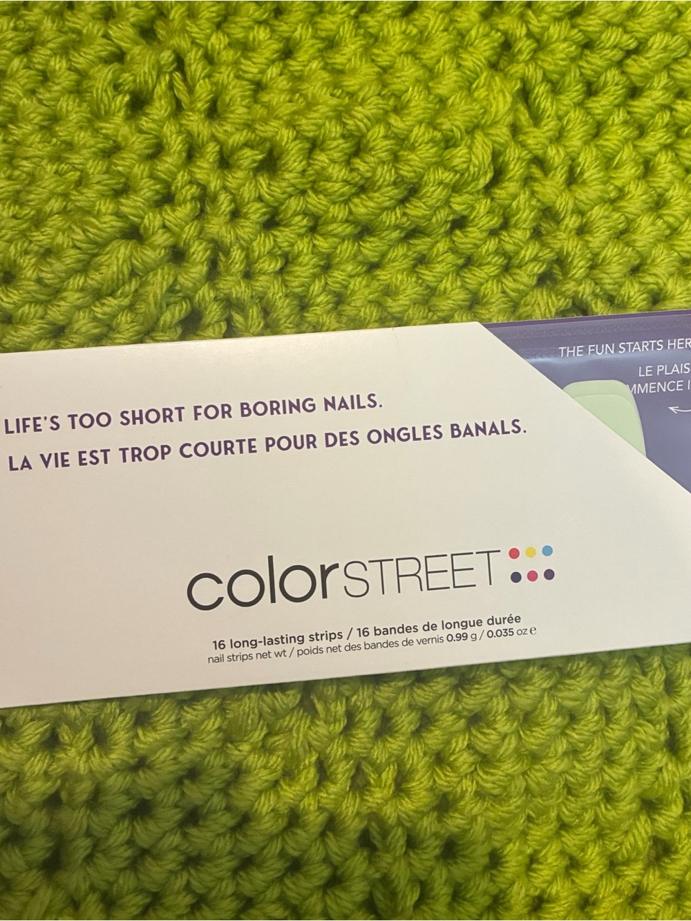 Color Street Glass Opal Nail Strips